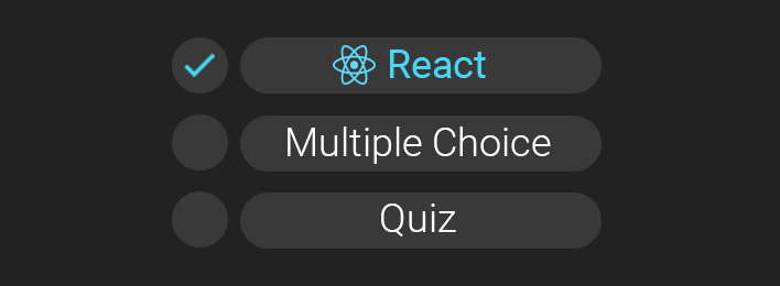Create a quiz with React